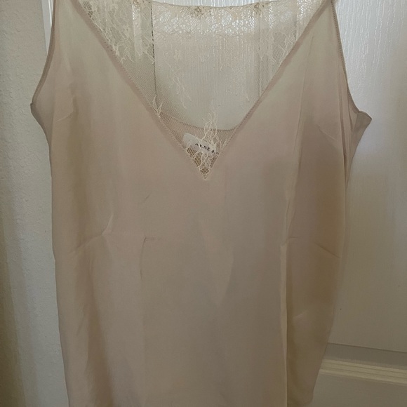 Anine Bing Lace Silk Cami in Nude, XS, NWT - Picture 5 of 11